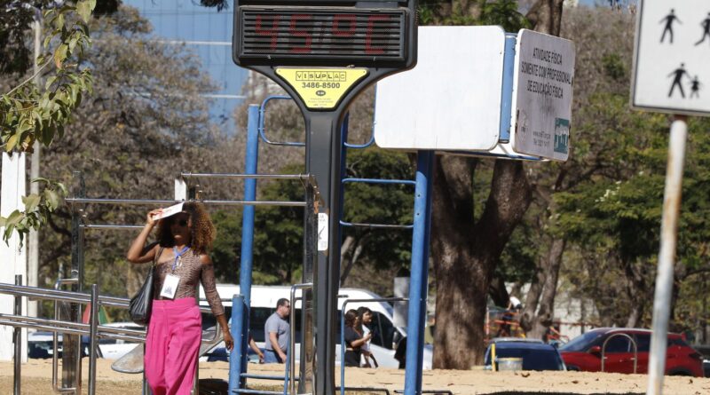 Inmet emite alertas vermelho e laranja para baixa umidade do ar