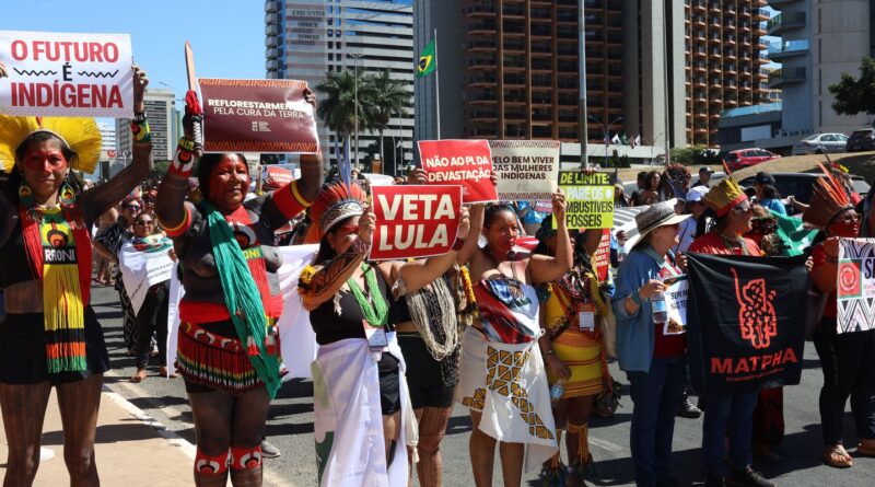 Marcha das Mulheres Indígenas defende luta contra a violência