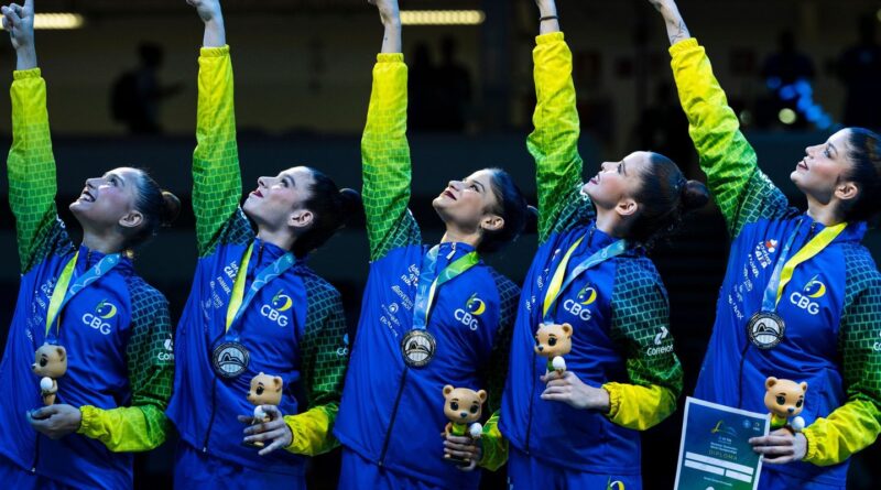 Mundial de GR: Brasil conquista prata inédita no conjunto geral