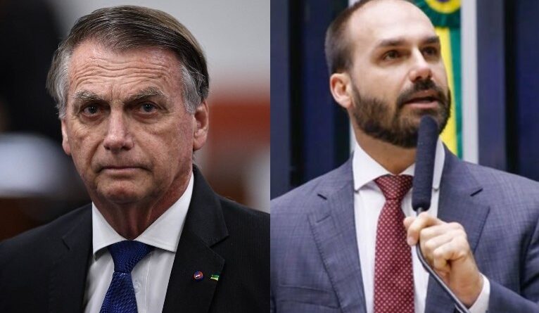 PF indicia Jair e Eduardo Bolsonaro por suspeita de obstrução do julgamento da tentativa de golpe