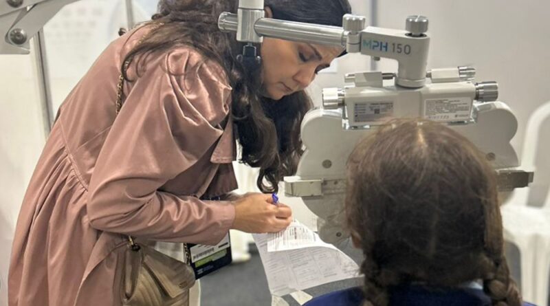 Projeto oferece atendimento oftalmológico para crianças em Curitiba