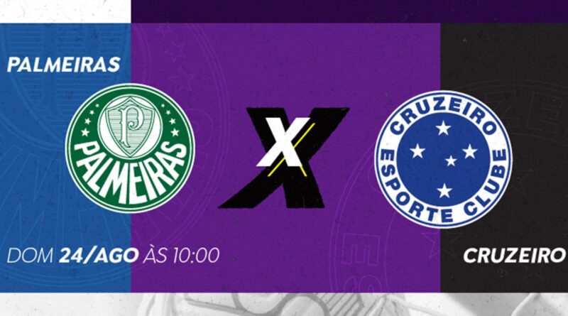 TV Brasil transmite Palmeiras x Cruzeiro pelo Brasileirão Feminino