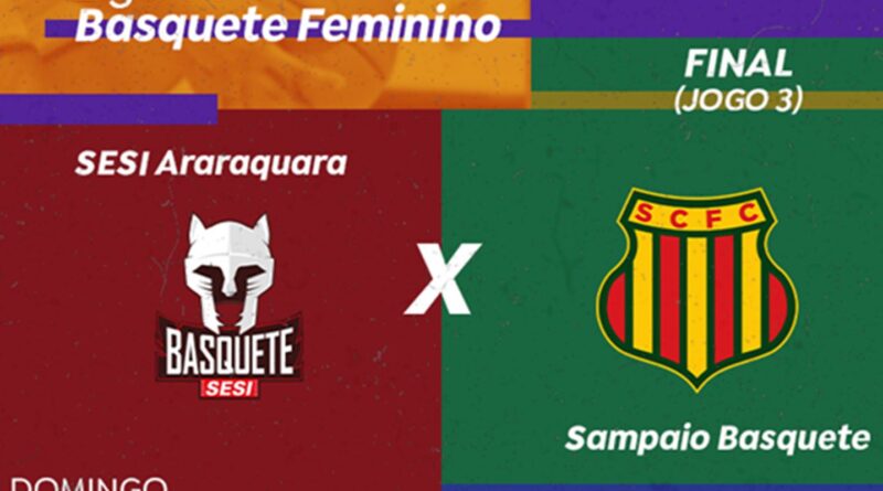 TV Brasil transmite Sesi Araraquara e Sampaio Basquete pela LBF