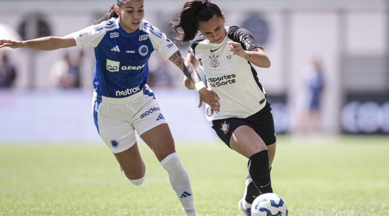 BR Feminino: Corinthians e Cruzeiro empatam no primeiro jogo da final