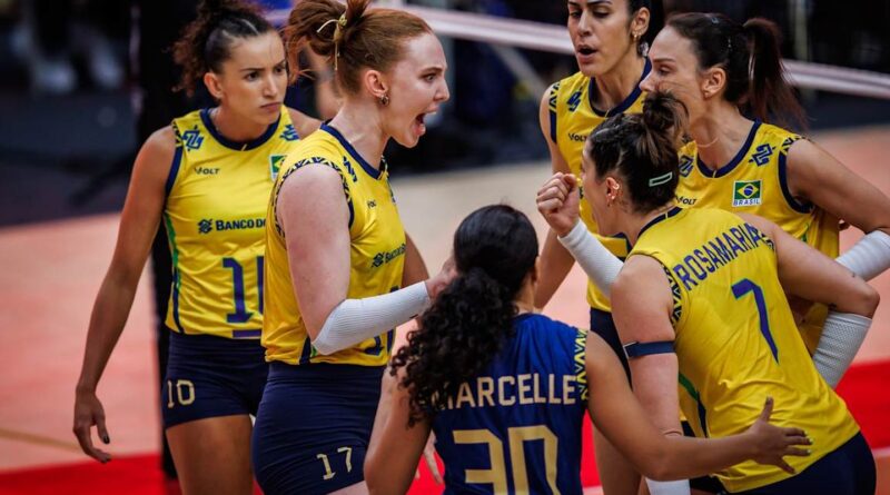 Brasil avança para semifinal do Mundial de vôlei feminino