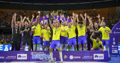 Brasil conquista a Copa das Nações de Futsal