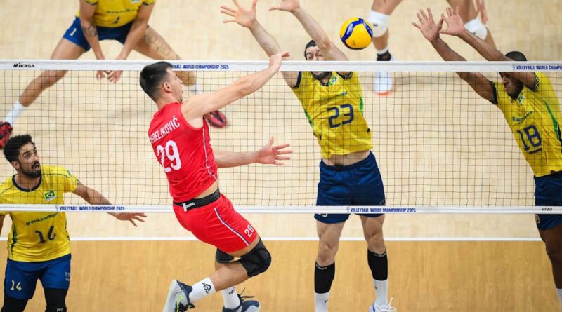 Brasil é eliminado do Campeonato Mundial de vôlei masculino
