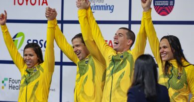 Com direito a recorde mundial, Brasil brilha no Mundial de natação