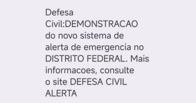 Defesa Civil testa aviso de desastre via celular no DF, GO, MS e MT