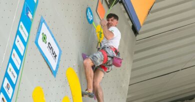 Eduardo Schaus conquista prata no Mundial de escalada paralímpica