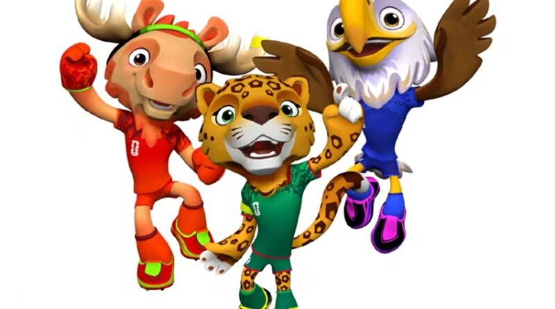 Fifa apresenta trio de mascotes para a Copa do Mundo de 2026