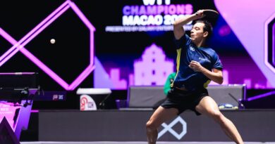 Hugo Calderano é vice-campeão do WTT Champions Macau