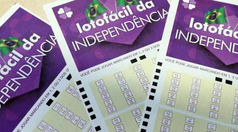 Lotofacil da independência tem 54 apostas com prêmio de R$ 4,2 milhões