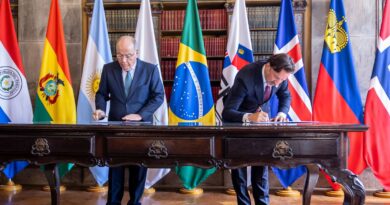 Mercosul assina acordo de livre comércio com quatro países europeus