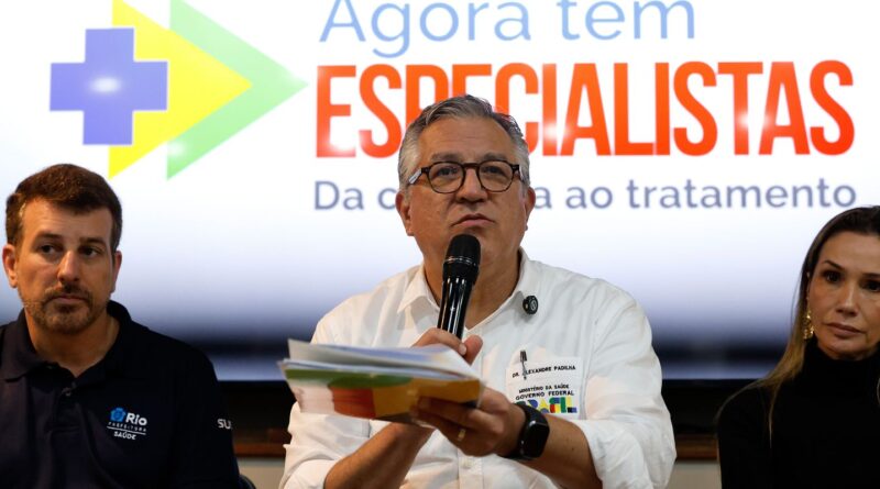 Saúde anuncia ampliação do atendimento em institutos federais do Rio