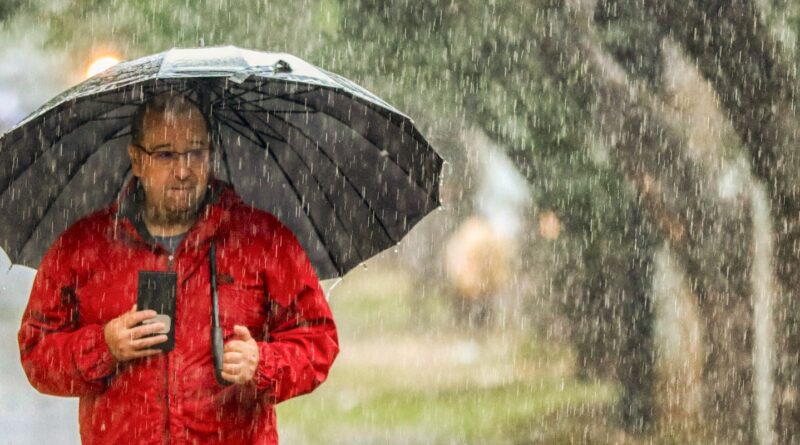 Tempestades atingem Região Sul neste domingo
