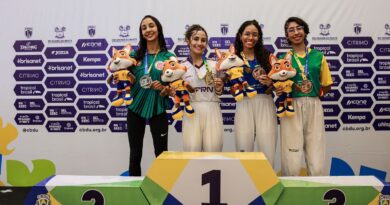 Atleta do taekwondo se despede de seu último JUBs com tricampeonato