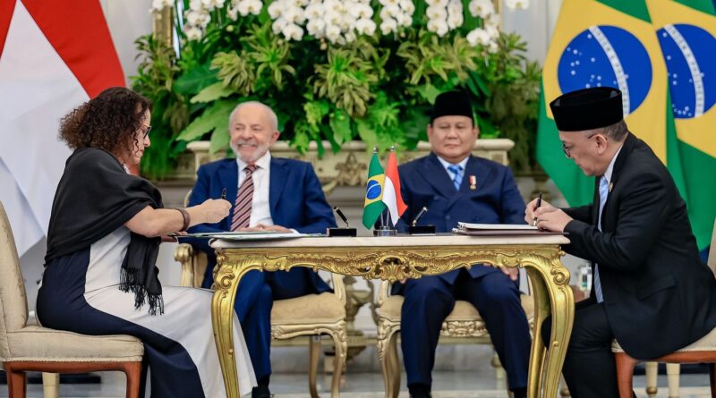 Brasil e Indonésia assinam comunicado e citam potencial de parcerias