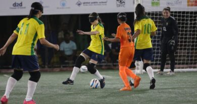 Brasil estreia com vitória na Copa do Mundo de futebol de cegas