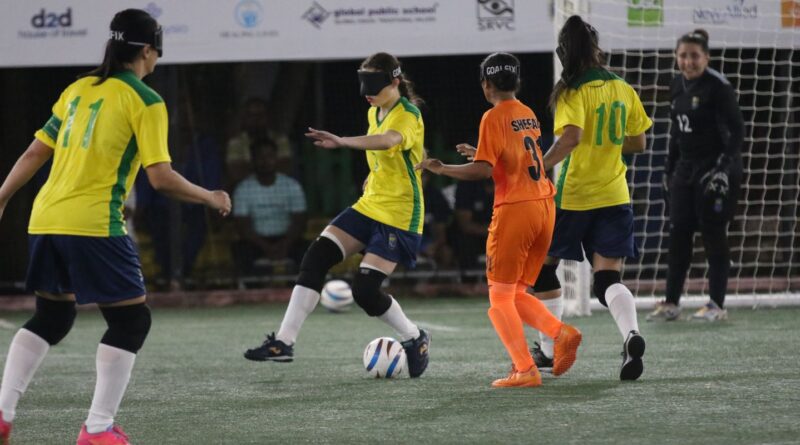 Brasil estreia com vitória na Copa do Mundo de futebol de cegas