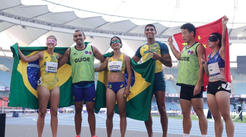 Brasil faz história e termina Mundial de Atletismo Paralímpico em 1º