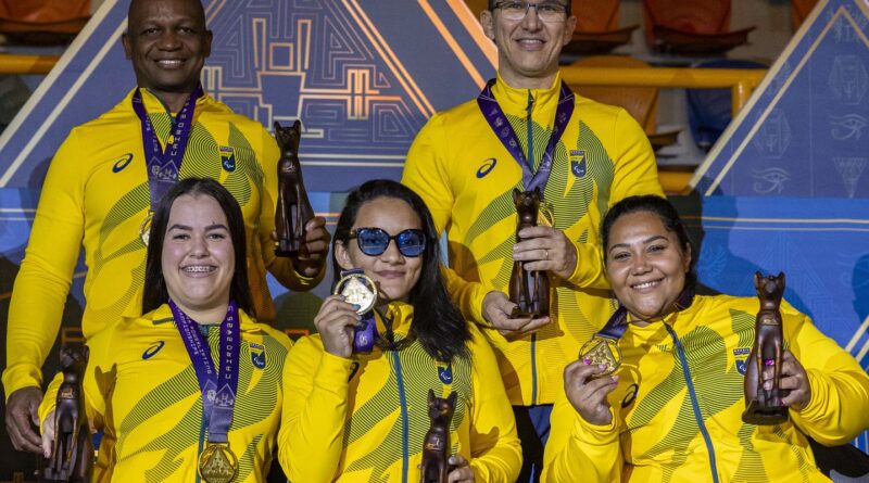 Brasil fecha Mundial de halterofilismo com ouro nas equipes femininas