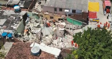 Desabamento em Olinda deixa dois mortos e feridos