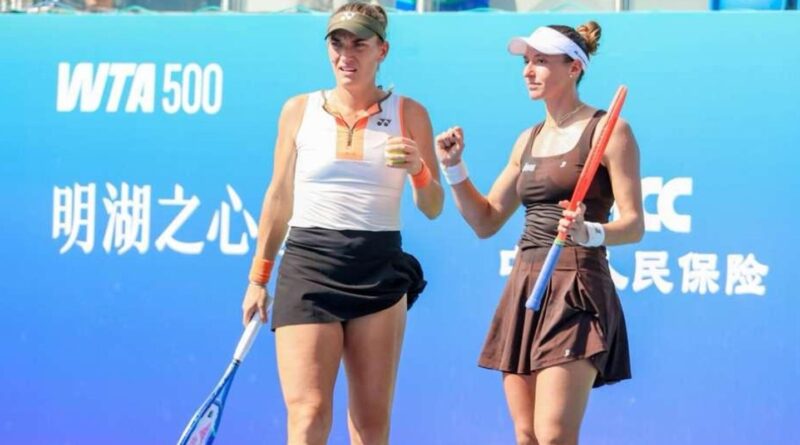 Dupla de Stefani avança às semifinais do WTA de Ningbo, na China