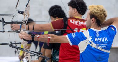 Fabio Klier é ouro no tiro com arco na estreia da modalidade no JUBs