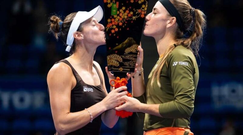 Luisa Stefani vence WTA 500 de Tóquio e leva 4º título na temporada