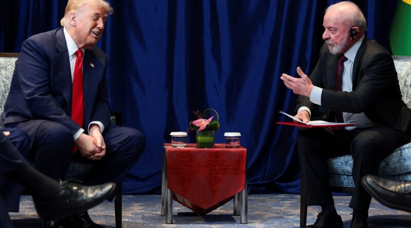 Nas redes sociais, Lula comenta "ótima reunião" com Trump na Malásia