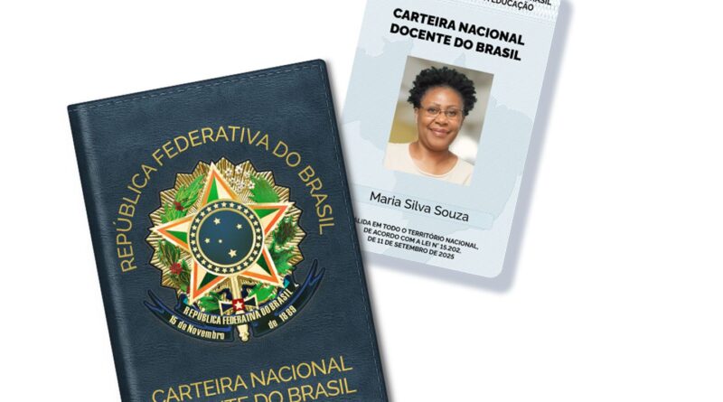 Saiba como solicitar a Carteira Nacional Docente do Brasil