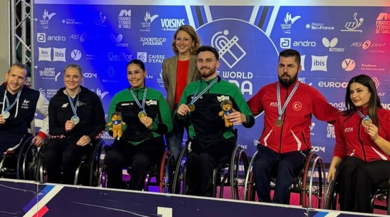 Tênis de mesa paralímpico: Thaís Severo leva ouro e prata na França