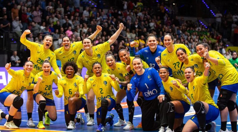 Brasil sobra diante de Cuba na estreia do Mundial de Handebol Feminino