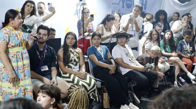 COP30: crianças participam de negociações em dia dedicado à infância