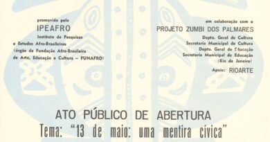 Cartazes históricos do movimento negro serão digitalizados e expostos