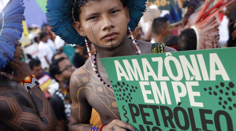 Em marcha global, indígenas cobram punição por morte de Guarani Kaiowá