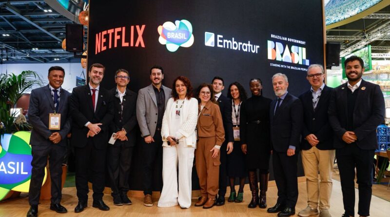 Embratur e Netflix lançam guia turístico do Brasil na WTM Londres