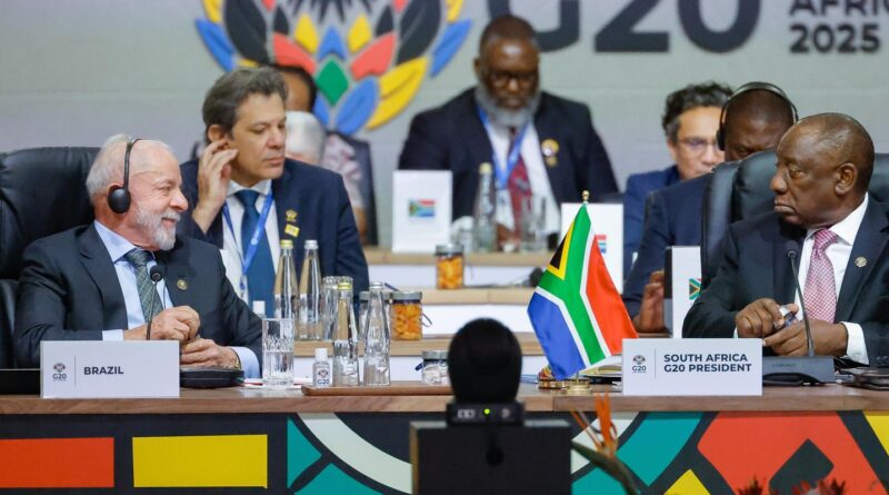 G20: Lula defende governança soberana em minerais críticos e IA