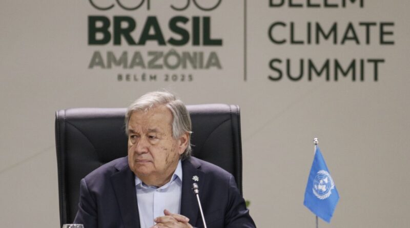 Guterres apela por transição energética justa e cobra resultado da COP