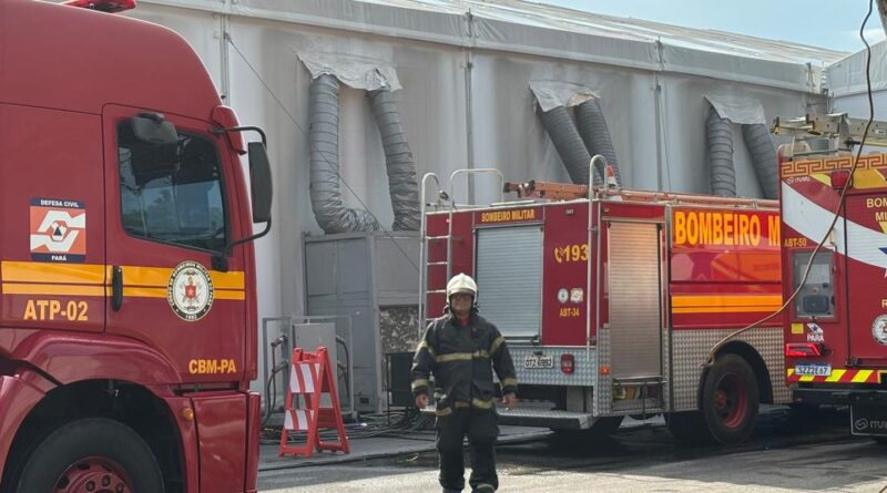 Incêndio na COP30 foi controlado em 6 minutos e evacuação foi rápida