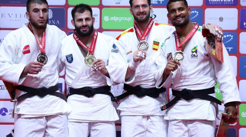 Judô: Leonardo Gonçalves leva bronze no Grand Slam de Abu Dhabi