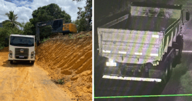 O mistério do caminhão furtado da Prefeitura de Águia Branca e visto na Grande Vitória