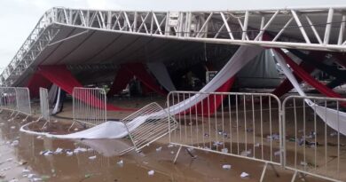 SP: Uma pessoa morre e 40 se ferem em queda de estrutura durante festa