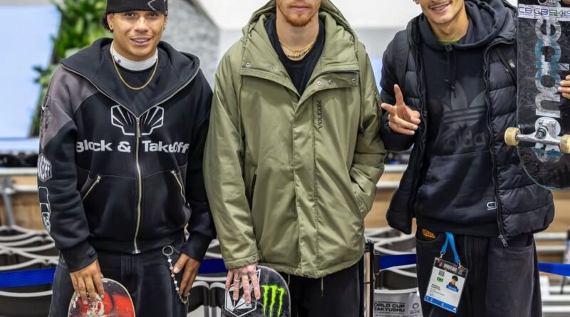 Três brasileiros vão à semi de etapa da Copa do Mundo de skate street
