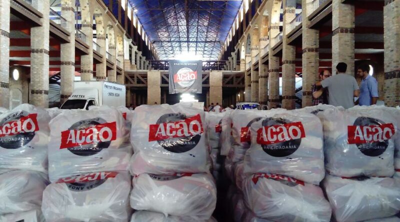 Alimentos da agricultura familiar abastecem a cesta do Natal sem Fome