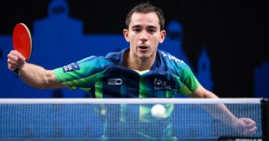 Calderano é eliminado por Lebrun na estreia de simples do WTT Finals