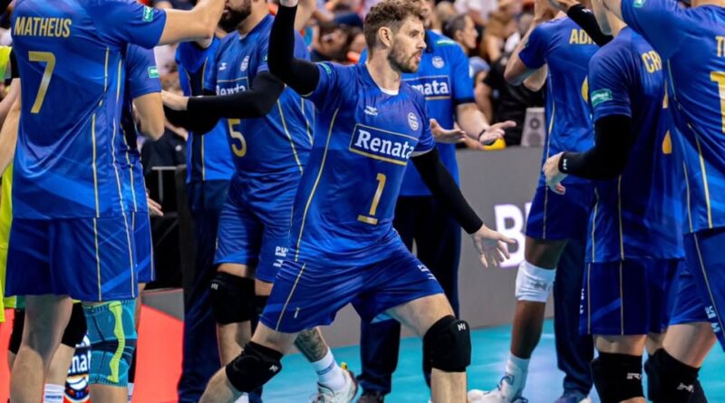 Campinas enfrenta italiano Perugia na semi Mundial de Clubes de Vôieli