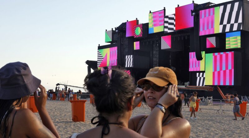 Copacabana já vive clime de expectativa para a festa da virada