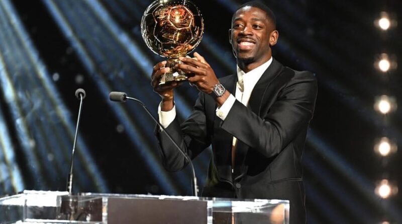 Dembelê e Bonmatí levam Fifa The Best de melhores jogadores do ano